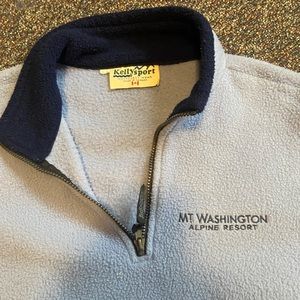 vintage light blue pullover from kelly sport